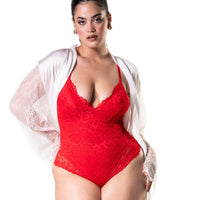 Shapewear Laced Bodysuit