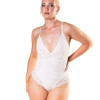 Shapewear Laced Bodysuit - HeyShape