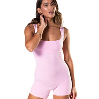 Square Neck Shapewear Jumpsuit - HeyShape