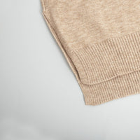 Thick High-Neck Lazy Wide Trousers Set