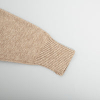 Thick High-Neck Lazy Wide Trousers Set