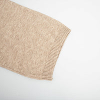 Thick High-Neck Lazy Wide Trousers Set