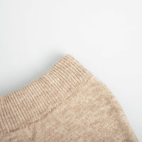 Thick High-Neck Lazy Wide Trousers Set