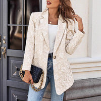 Jacquard Commuter Blazer