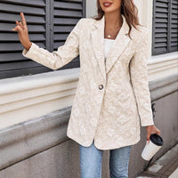 Jacquard Commuter Blazer