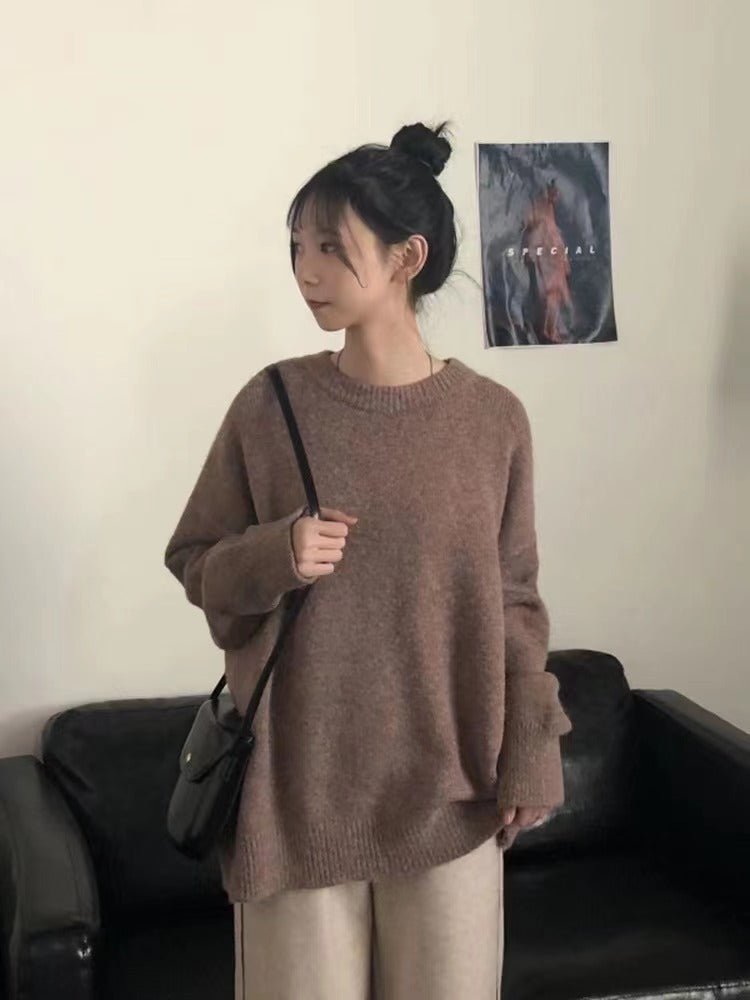 Soft Lazy Japanese Style Pullover