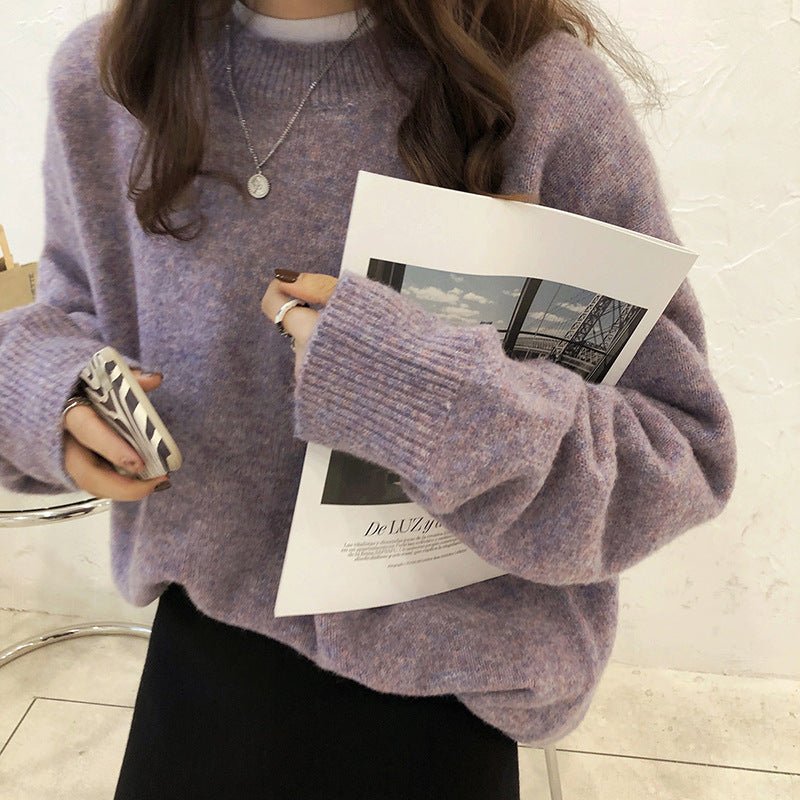 Soft Lazy Japanese Style Pullover