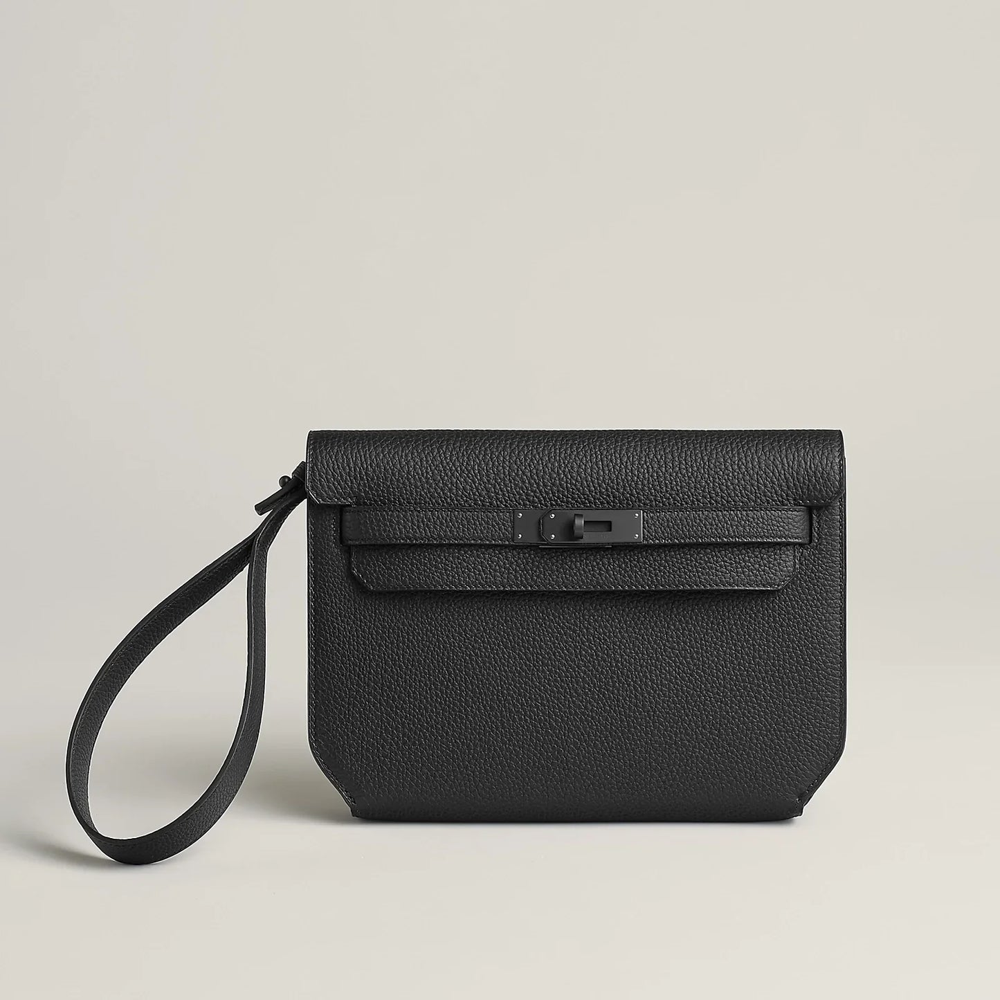 Kelly depeches 25 monochrome pouch - Noir'