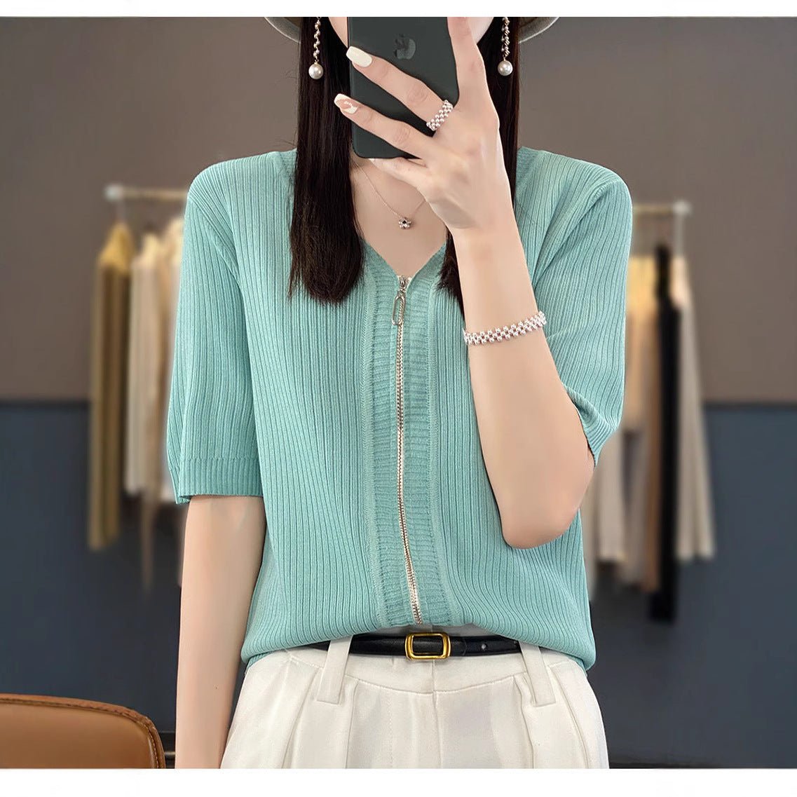 Soft Viscose Casual Summer T-Shirt