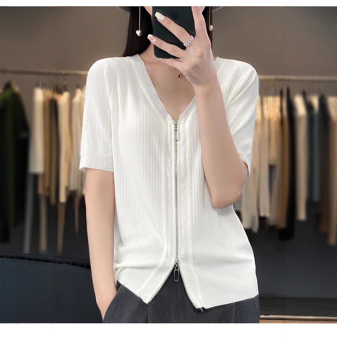 Soft Viscose Casual Summer T-Shirt