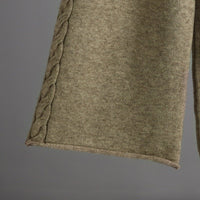 Knit Sweater & Wide-Leg Pants Set