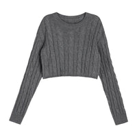 Korean Cable Knit Pullover