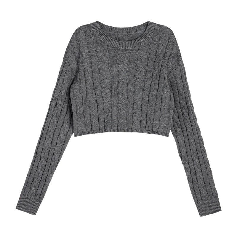 Korean Cable Knit Pullover