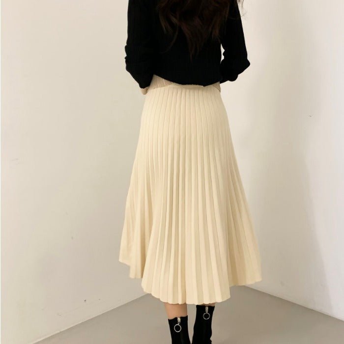 Long Sleeve Top & Mid Skirt Set (Commuter)