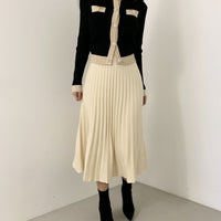 Long Sleeve Top & Mid Skirt Set (Commuter)