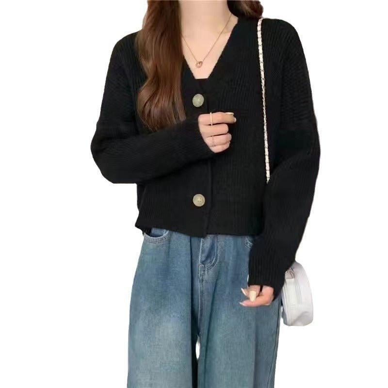 Soft Waxy Solid Lazy Knit Cardigan