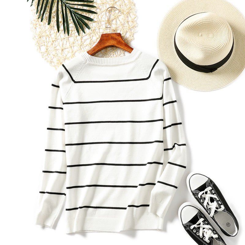 Simple Slim Knit Pullover