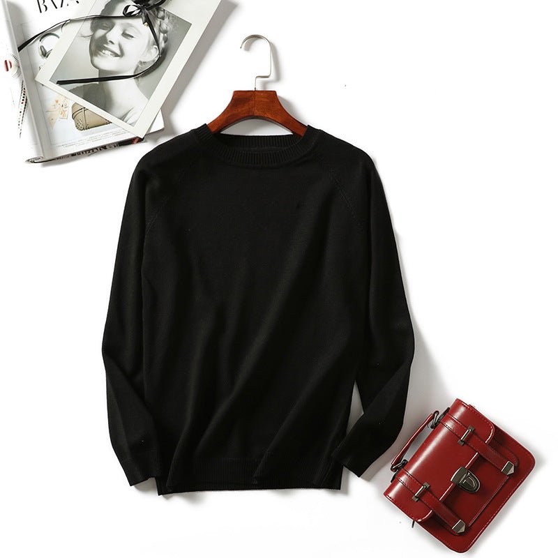 Simple Slim Knit Pullover