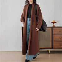 Loose Thickened Lazy Knit Cardigan