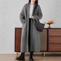 Loose Thickened Lazy Knit Cardigan