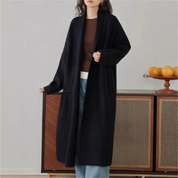 Loose Thickened Lazy Knit Cardigan