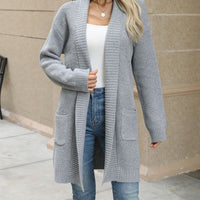 Loose Lapel Long Lazy Cardigan