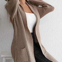 Loose Lapel Long Lazy Cardigan