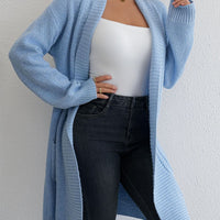 Loose Lapel Long Lazy Cardigan
