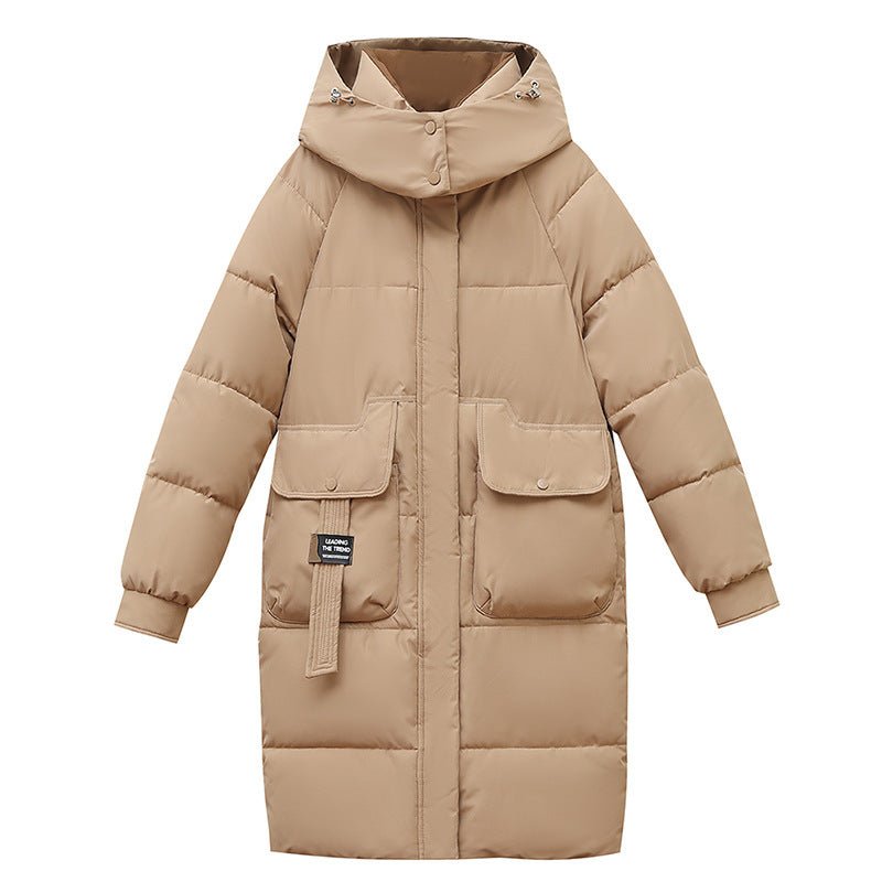 Long Hooded Warm Jacket