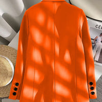 Loose Straight Office Blazer