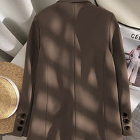 Loose Straight Office Blazer