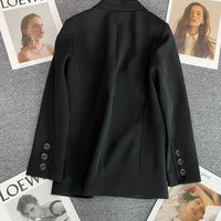 Loose Straight Office Blazer