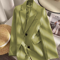 Loose Straight Office Blazer