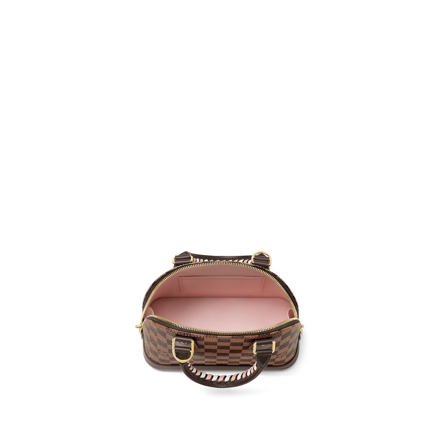 Damier Ebene coated canvas N40447 Braided Alma BB