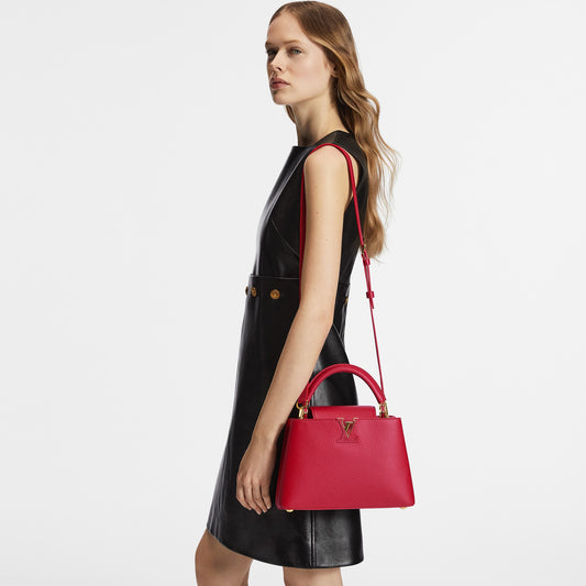 M52689 Capucines BB Bag Scarlet Red