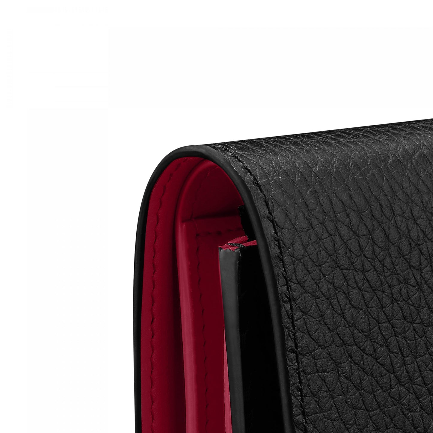 M62157 Capucines Compact Wallet Black Pink