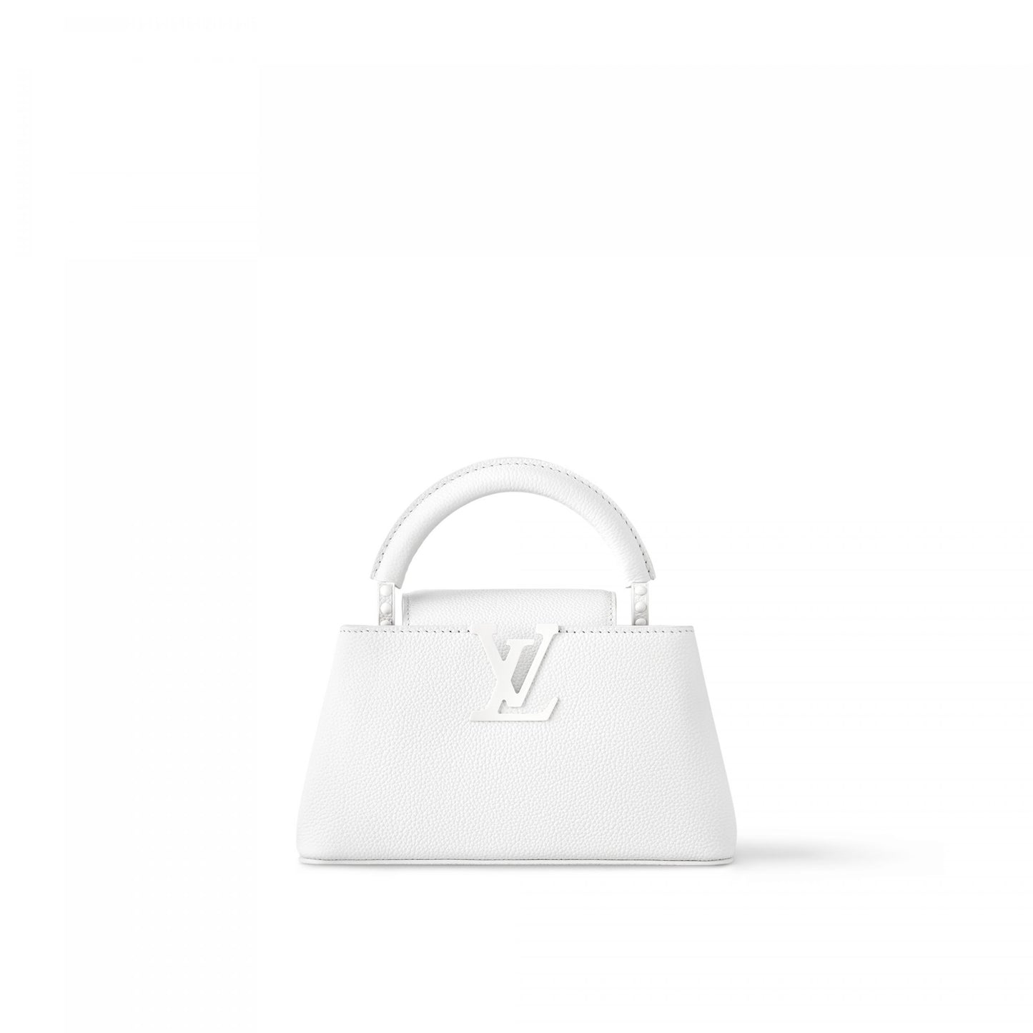 M23956 Capucines East-West Mini Optic White