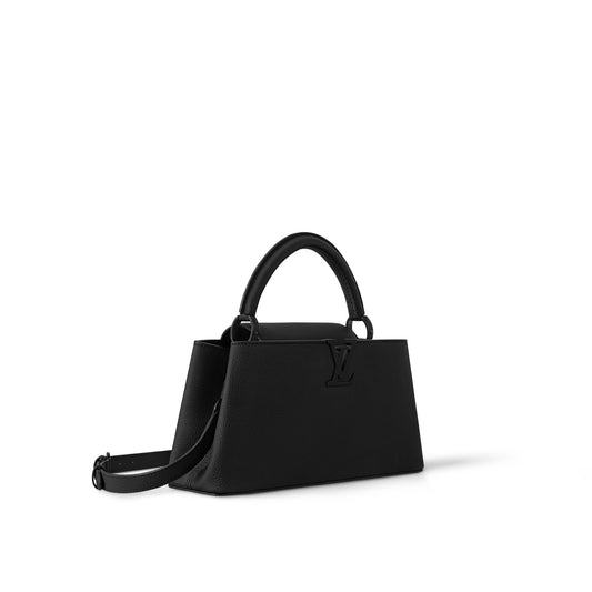 M23947 Capucines East-West MM All Black