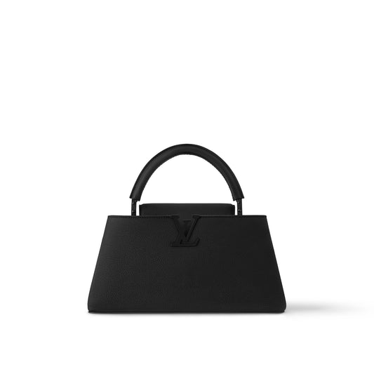 M23947 Capucines East-West MM All Black