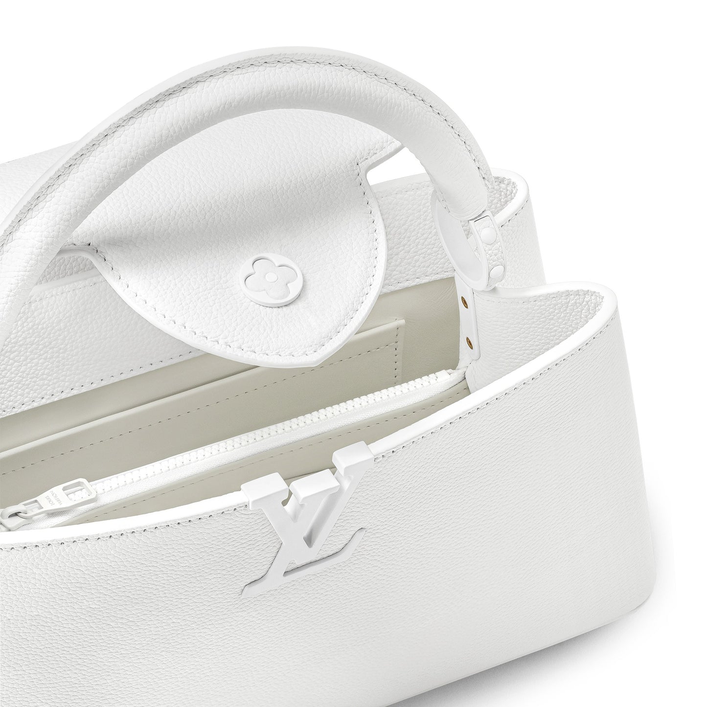 M23948 Capucines East-West MM Optic White
