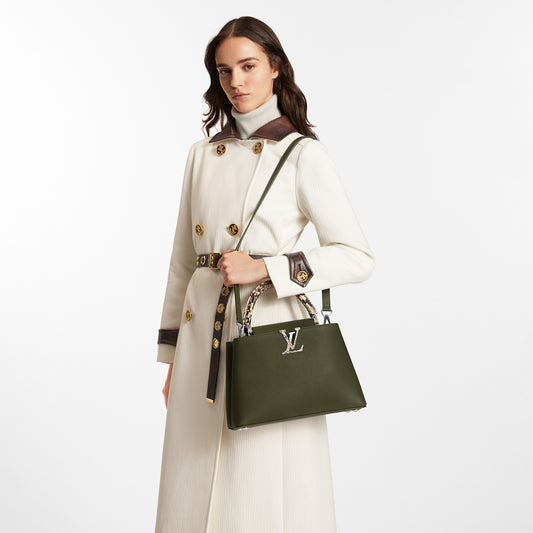 Capucines MM Green N93799