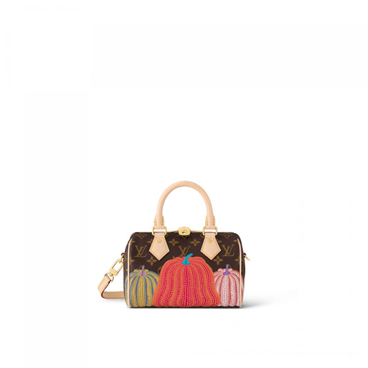 M46469 LV x YK Speedy Bandoulière 20 Pumpkin print