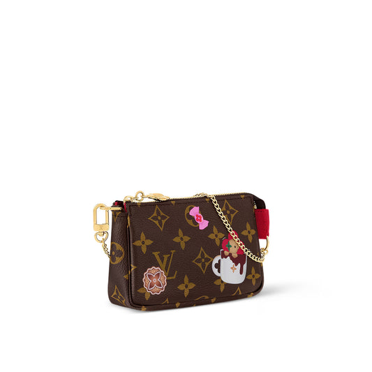 M12205 EARLY ACCESS Mini Pochette Accessoires Candy Red