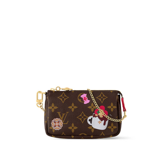 M12205 EARLY ACCESS Mini Pochette Accessoires Candy Red