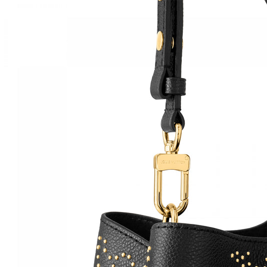 M46734 Néonoé BB Black Monogram Empreinte Studs