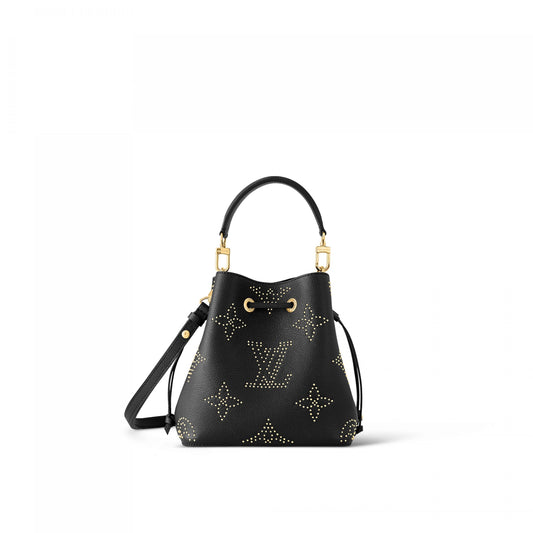 M46734 Néonoé BB Black Monogram Empreinte Studs
