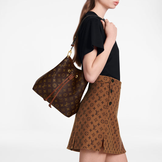 M44887 Caramel Brown Monogram NéoNoé MM