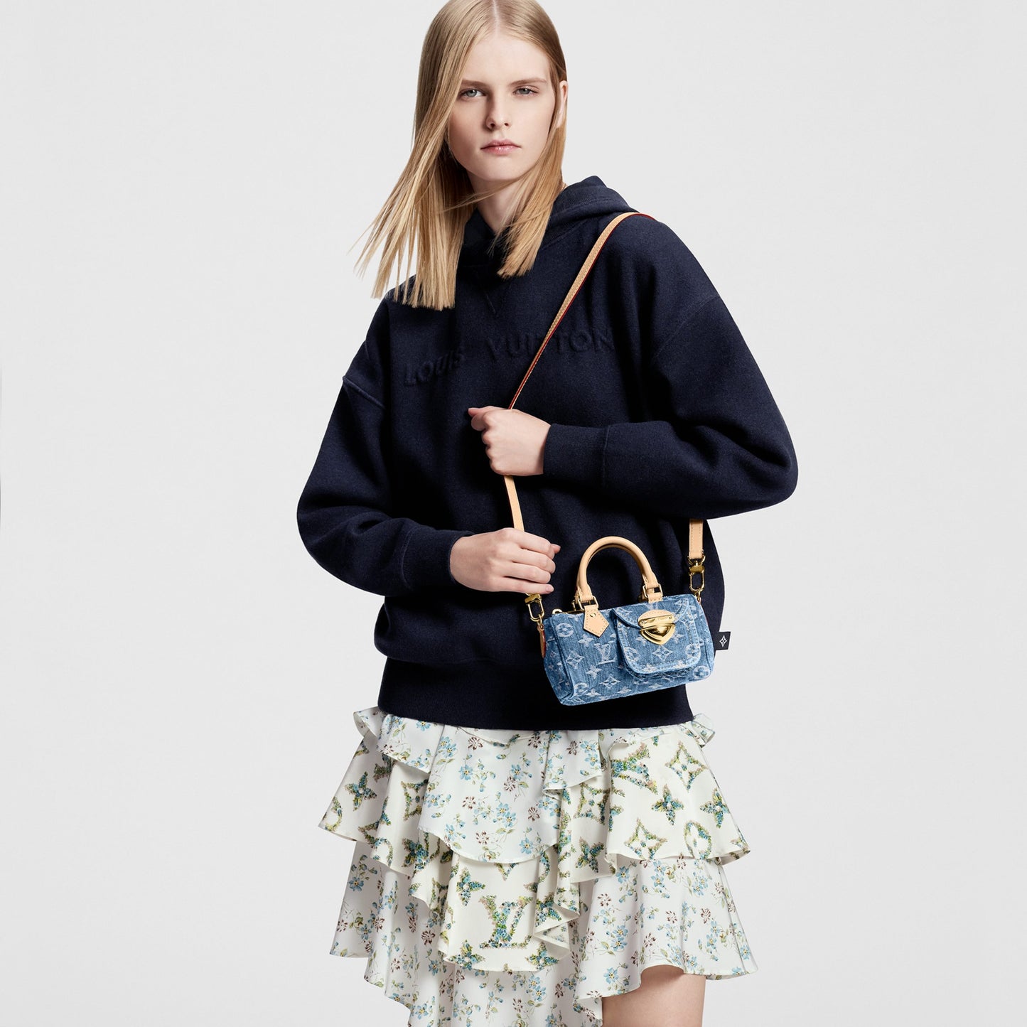 M82950 Nano Speedy Denim Blue