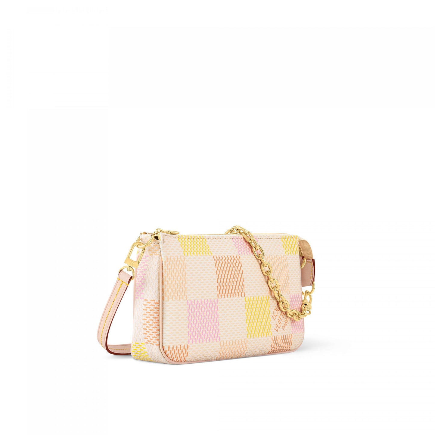 N40642 Pochette Accessoires Peach Pink