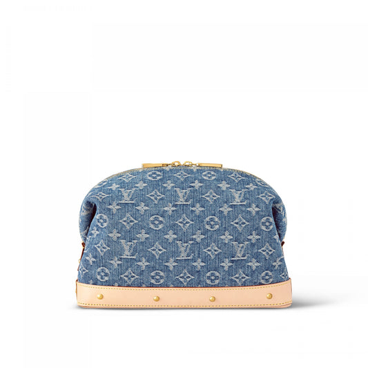 M24317 Pochette Cosmétique GM Denim Blue